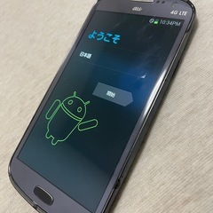 Samsung Galaxy S III Progre (SCL21) 本体 オメガブルー 付属品付きの画像