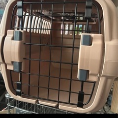 中古　再掲載　うさぎ　ペット　キャリーケース　ゲージの画像