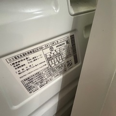 hitachi BD-SX110F ドラム式洗濯機 21年製の画像