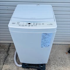 🧺【最終価格】AQUA 洗濯機 AQW-S5E4（2025年製・5kg）✨1度のみ使用✨2②の画像