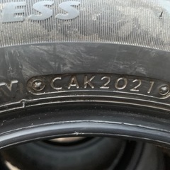ブリヂストン　ブリザック　VRX2 2021年製の画像