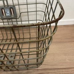 【お渡し先決定】自転車のカゴの画像