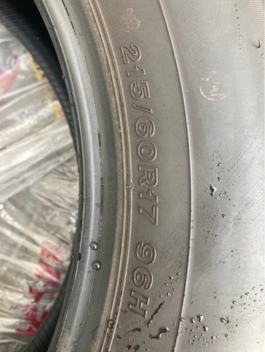 【値下げしました】ブリヂストンALENZA 夏タイヤ215-60R17 4本セット