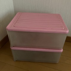 透明　収納ケースの画像