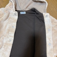 【美品】ミキハウス　ポンチョ　赤ちゃん　子供服の画像