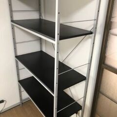スチールラック （木製棚板） 158㎝×90㎝×39㎝の画像