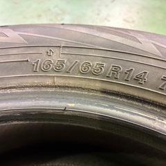 訳あり　155/65/14 軽自動車　アイスガードIG70です！す！の画像