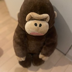 ゴリラぬいぐるみの画像