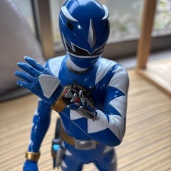 フィギュア　
アバレンジャー　ブルー　特大の画像