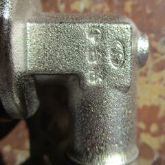 ☆ サンコー 13mm 新L型ユニオン金具セット 現地加工型強化ガスホース用接続金具 2個セット◆機器(TUねじ)とホースを接続する継手の画像
