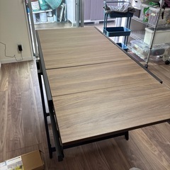 シェルフ　テーブル2way  棚　　収納の画像