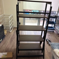 シェルフ　テーブル2way  棚　　収納の画像
