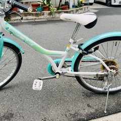 子ども自転車24インチの画像