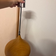 和室に合うランプシェード(LED電球付)の画像