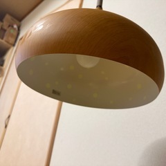 和室に合うランプシェード(LED電球付)の画像