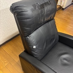 リクライニングソファの画像