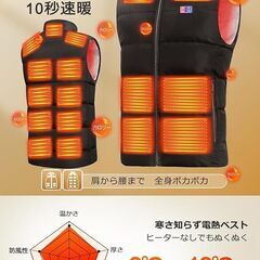【新品・未使用】電熱ベスト XLサイズの画像