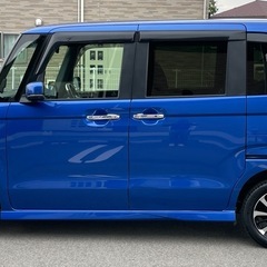🚗✨【4WD】令和1年 N-BOXカスタム G・L ホンダセンシング✨9インチナビ／ドラレコ前後／シートヒーター／ETC／スタッドレス積込／車検R7年10月まで／117,000km🎯 の画像