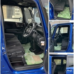 🚗✨【4WD】令和1年 N-BOXカスタム G・L ホンダセンシング✨9インチナビ／ドラレコ前後／シートヒーター／ETC／スタッドレス積込／車検R7年10月まで／117,000km🎯 の画像