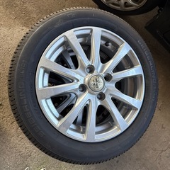 バリ山　セイバーリング 夏タイヤアルミホイール 155/65R14  軽自動車用 ブリヂストン の画像