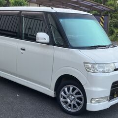 ダイハツ　タントカスタムＬ（パールホワイト）【車検2027年8月まで】の画像