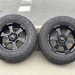 MKW MK-36 ホイール＋ジオランダー X-AT タイヤセット 17インチの画像