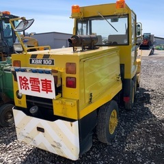 スノーロータリー　除雪車 KBR100の画像