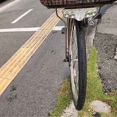 中古Panasonic電動アシスト自転車　8Ah4点灯　大阪の画像