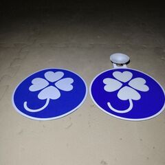身体障害者ステッカー二枚の画像