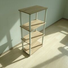 オープンシェルフ４段【小金井市民限定】（小金井市再生家具）品番：10-03-16 ※新規優先の画像