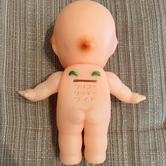 キューピー　ソフビ貯金箱の画像