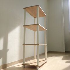 オープンシェルフ４段【小金井市民限定】（小金井市再生家具）品番：10-03-16 ※新規優先の画像