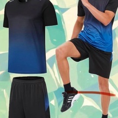 未使用品 半袖Tシャツショートパンツ 2XLの画像