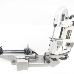美品Hikoki 日立120mm 速度調整 ロータリーバンドソー CB12FA2 ￥163350 帯ノコ スタンド CB12-ST2 クイックバイス コンターマシン CB12VA2の画像