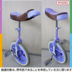 【堺市民限定】(2510-41) 一輪車（16インチ）の画像