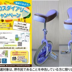 【堺市民限定】(2510-41) 一輪車（16インチ）の画像