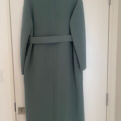 【美品】UNITED ARROWS ウールコート　ノーカラーコートの画像