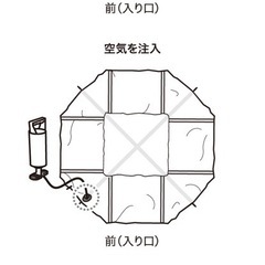 Xframe series HAND-06 テントの画像