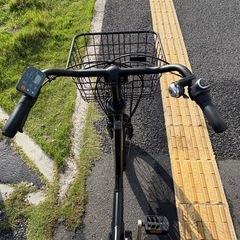 中古20㌅Panasonic電動アシスト自転車　13.2Ah3点灯　大阪の画像