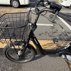 中古20㌅Panasonic電動アシスト自転車　13.2Ah3点灯　大阪の画像