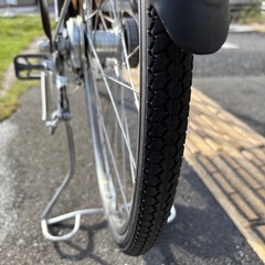中古ブリヂストン電動アシスト自転車ベルト式　B300 大阪の画像