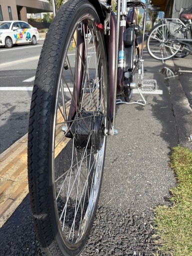 中古ブリヂストン電動アシスト自転車ベルト式　B300 大阪