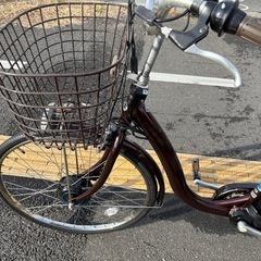 中古ブリヂストン電動アシスト自転車ベルト式　B300 大阪の画像