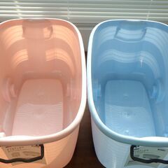 トイボックス２個（キャスター付き）【小金井市民限定】（小金井市再生家具）品番：10-03-17 ※新規優先の画像