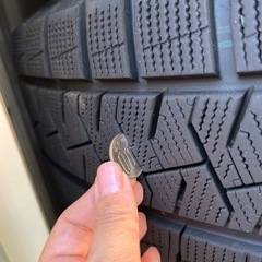 CX5  2021年ピレリアイスアシンメトリコプラス 225/65R17 Weds LEONIS レオニス SV スタッドレス4本の画像