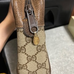 GUCCI オールド シェリーライン GG クラッチバッグ ヴィンテージの画像