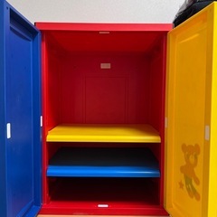 ミキハウスMIKIHouseキッズベビークローゼットプラスチックチェスト 収納の画像