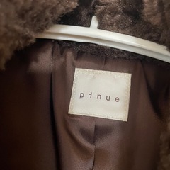 pinue もこもこコートの画像