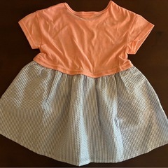 STmamCHOCOLA 半袖ワンピース【未使用タグなし】の画像