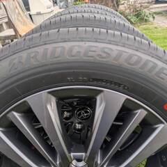 ★【新車外し】25年10月納車 ヴォクシー ノア 純正アルミ4本set◆16×6J＋40　PCD114.3/5H◆ブリジストン ECOPIA 205/60R16（2025年製）の画像